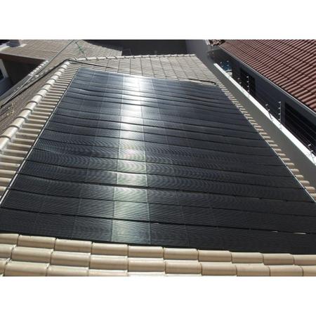 Imagem de Kit aquecimento solar piscina 50 placas 3mt+ control+ valvs