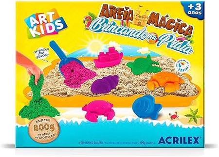 Imagem de Kit areia mágica - brincando na praia