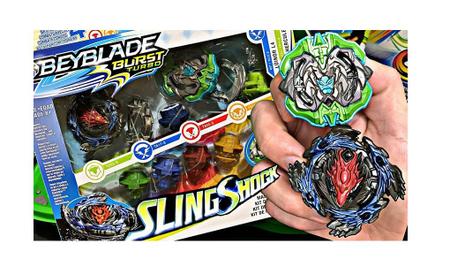 Beyblade Completo Burst Turbo Kit de Mestre - Hasbro - Pião de Batalha -  Magazine Luiza