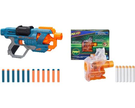 Arminha Brinquedo Nerf Elite 2.0 Commarder E9486 Hasbro - Lançadores de  Dardos - Magazine Luiza