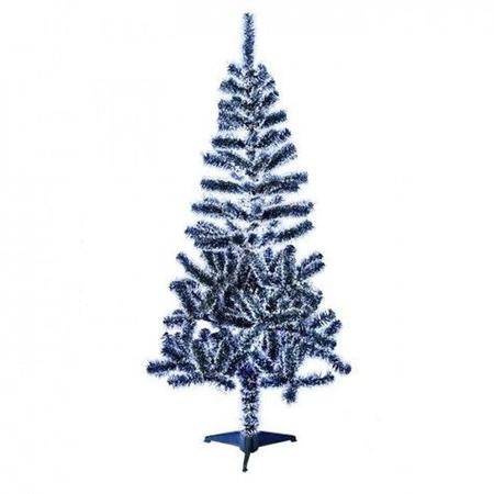 Imagem de Kit Árvore De Natal Nevada Decorada 1,50cm 220 Galhos Com 50 Itens Enfeites