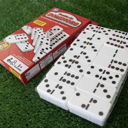 20 Jogos de Domino com 28 Peças de Plástico em Cada