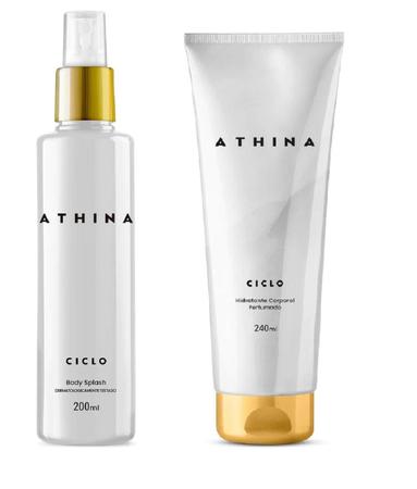 Imagem de Kit Athina Body 200Ml E Loção Hidratante 240Ml Ciclo