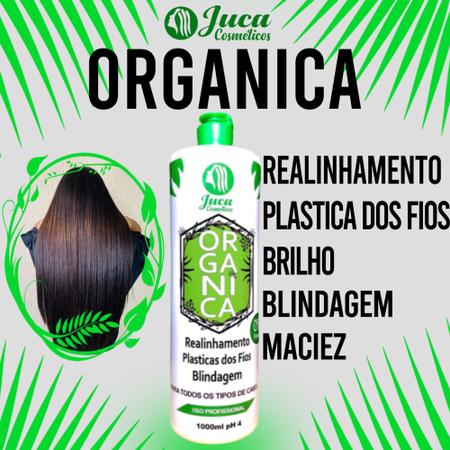 Imagem de Kit Ativo Progressiva Organica Juca 2x1l + Leave in EFAC 300ml