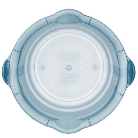 Kit Bacia Plástica Azul 6 Peças 5L Sanremo Imagem de Kit Bacia Plástica Azul 6 Peças 5L Sanremo