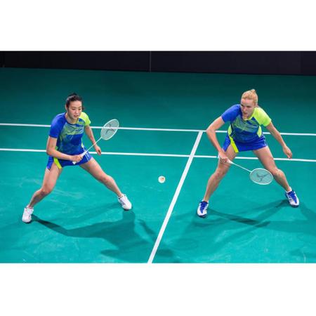 Imagem de Kit Badminton 2 Raquetes + 3 Petecas C/ Bolsa Presente