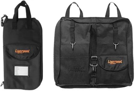 Imagem de Kit Bag Premium Bag 02P + Set De Baquetas 6 Pares Liverpool