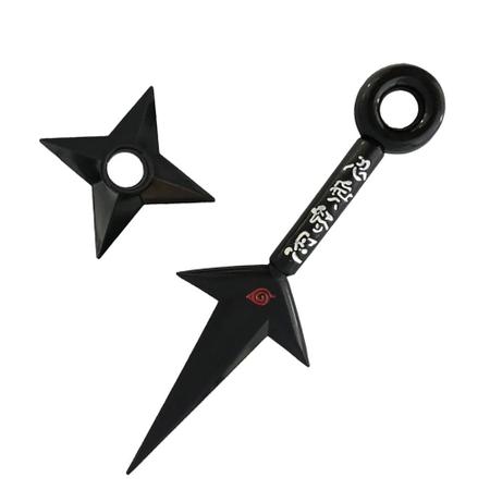 Kit Bandana Naruto aldeia da folha Renegado, Kunai, Shuriken e