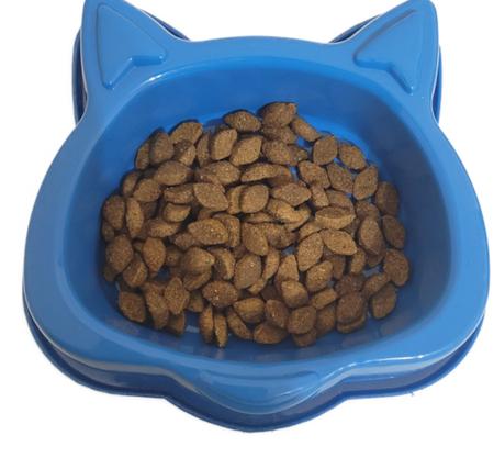 Imagem de Kit Banheira Caixa de Areia Higiênica Para Gato Gatos com Pá Comedouro e Bebedouro