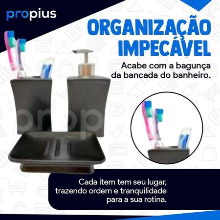 Kit Banheiro Lavabo Porcelana 3 Pecas Bandeja Luxo - Wincy Imagem de Kit Banheiro Lavabo Porcelana 3 Pecas Bandeja Luxo