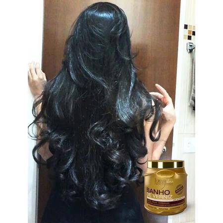 Imagem de Kit Banho de Verniz Forever Liss com Shampoo 300ml e Máscara 250g