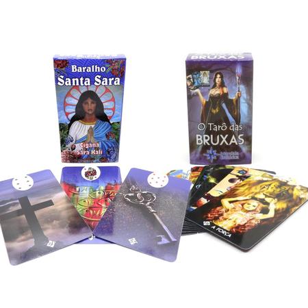 Kit 3 Tarot Baralhos Bruxas Marselha E Cigano Promoção