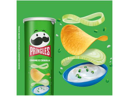 Imagem de Kit Batata Pringles Original 104g + Creme e Cebola