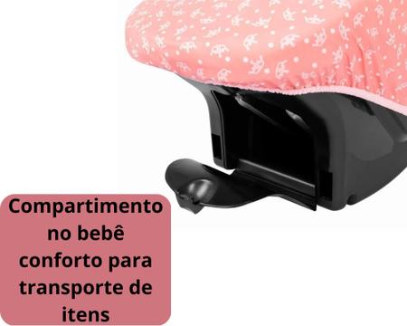 Kit Carrinho de Bebê Tutti Baby Joy II Rosa + Mochila Maternidade  Impermeável Rosa BH Store BHSMOC47 - Kit Bolsa Maternidade - Magazine Luiza