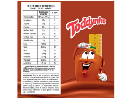 Toddynho Achocolatado - Bebida láctea UHT, sabor chocolatey, 200ml :  : Alimentos e Bebidas