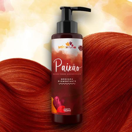 Imagem de Kit Beleza Ruiva Tonalizante Desejo, Paixão e Diluidor Amor - 300ml