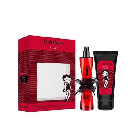 Imagem de Kit Betty Boop Xoxo Perfume Feminino + Hidratante Original