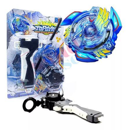 Beyblade Burst Slingshock Lançador Ataque Preciso + Kit Elemento X Hasbro -  Tornado Gyro - Pião de Batalha - Magazine Luiza