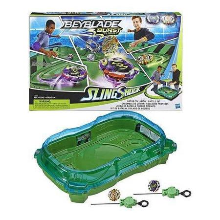 Beyblade Burst Turbo Slingshock Cross Collision Hasbro