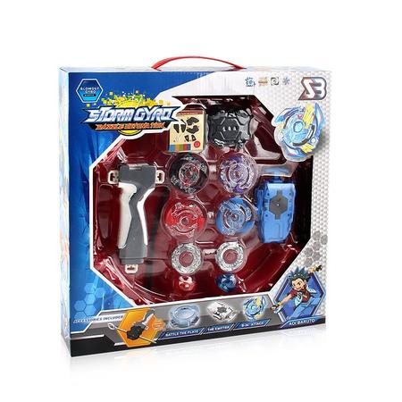 Brinquedo Infantil Pião e Lançador Spin Blade Kit 4 Unidades - Cim Toys -  Jogos - Magazine Luiza