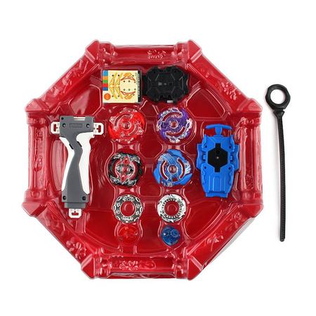 Batalha Beyblade Kit Com 4 Peões Mini Arena ul Ou Vermelha - Speed Top -  Pião de Batalha e Acessórios - Magazine Luiza