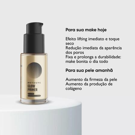 Imagem de Kit Beyoung Dupla de Make 1 Glow Primer Gold e 1 Lip Tint