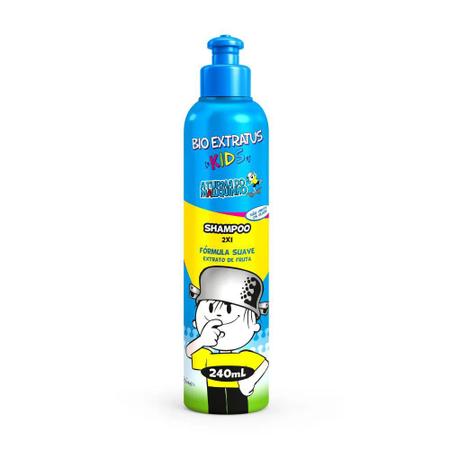 Imagem de Kit Bio Extratus Kids Shampoo 2em1 240ml + Gel Fixador 150g