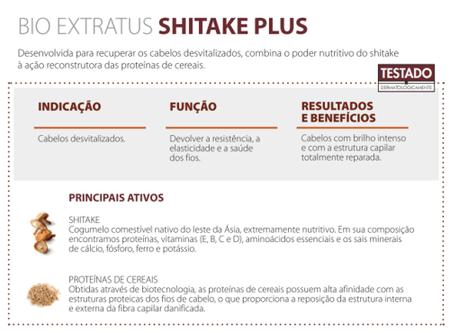 Shampoo Shitake Plus Bio Extratus 350ml - Shampoo - Magazine Luiza