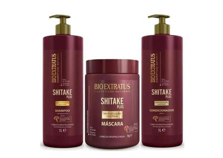 Bio Extratus Shitake Plus (Shampoo+Condicionador 1L+Mascara