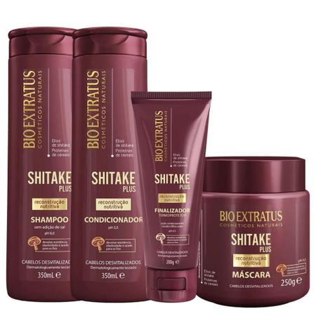 Shampoo Shitake Plus Bio Extratus 350ml - Shampoo - Magazine Luiza