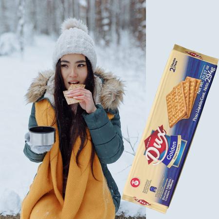Kit Biscoito Crackers DUX Golden Original Sodas (3 Pct) Imagem de Kit Biscoito Crackers DUX Golden Original Sodas (3 Pct)
