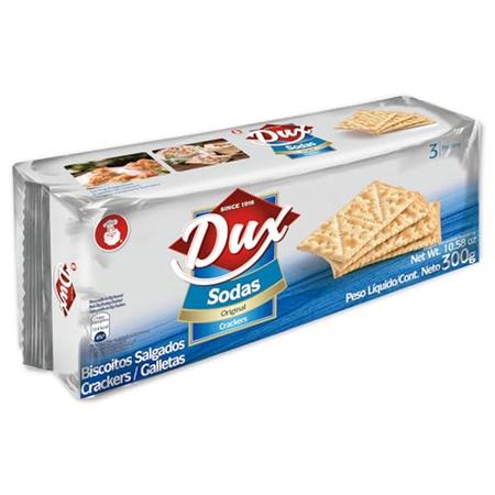 Kit Biscoito Crackers DUX Golden Original Sodas (3 Pct) Imagem de Kit Biscoito Crackers DUX Golden Original Sodas (3 Pct)