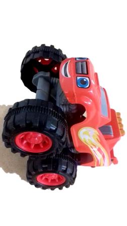 Blaze Monster Machines Kit Com 6 Carrinhos Fricção