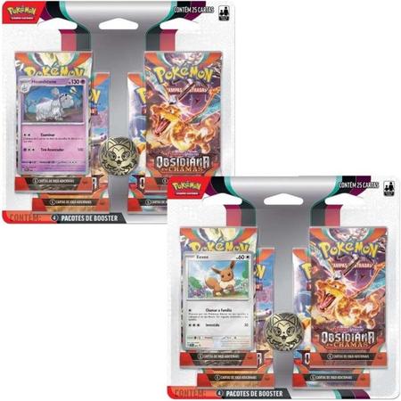 Pokémon Blister Quádruplo - Houdstone - Escarlate e Violeta