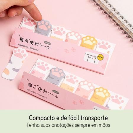 Kit Bloco Adesivo Post It Formato Flores 150 Folhas Art & Hobby - eCasaDecor