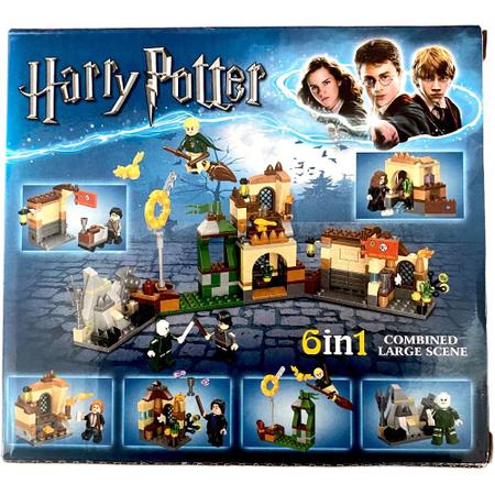 Compatível Com Lego Castelo Adulto Montagem Difícil Série Menino Brinquedos Hogwarts  Harry Potter Blocos De Construção - Escorrega o Preço