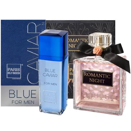 Imagem de Kit Blue Caviar e Romantic Night - Paris Elysees