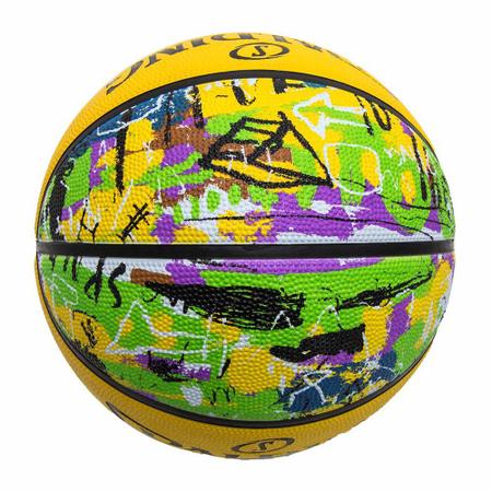 Kit Bola Basquete Spalding Lay-up + Bomba de Ar - EsporteLegal