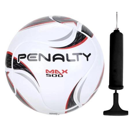 Imagem de Kit Bola Futsal Penalty Max 500 Term XXII + Bomba de Ar