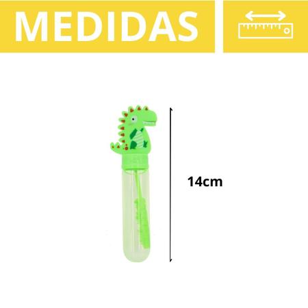 Imagem de Kit Bolinha Bolhas De Sabão C/ 24 Unidades Tubete 14cm P/ Festas Lembrancinha Diversão - Bee Toys