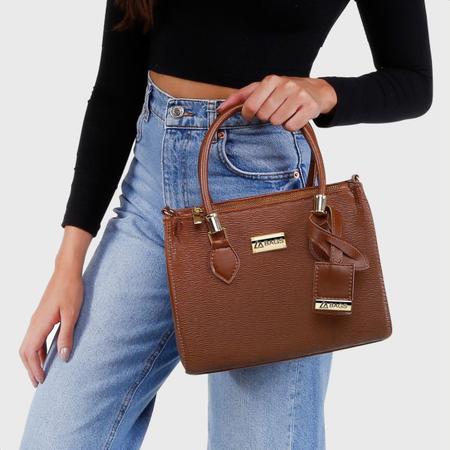 Imagem de Kit Bolsa Feminina Grande  + Bolsa Media Casual + Necessaire