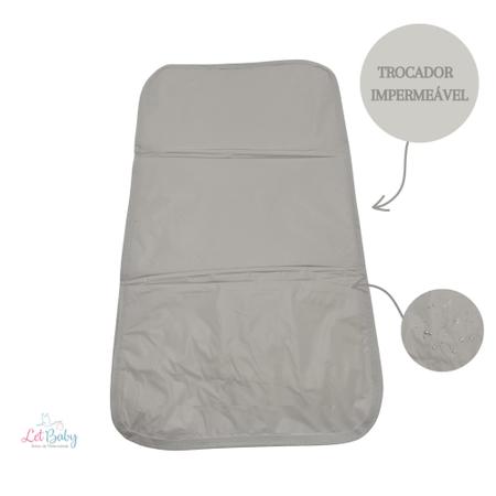 Kit bolsa maternidade 5 peças urso chevron menino + saida maternidade - LET BABY BOLSAS DE MATERNIDADE Imagem de Kit bolsa maternidade 5 peças urso chevron menino + saida maternidade