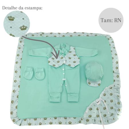 Kit bolsa maternidade 5 peças urso chevron menino + saida maternidade - LET BABY BOLSAS DE MATERNIDADE Imagem de Kit bolsa maternidade 5 peças urso chevron menino + saida maternidade