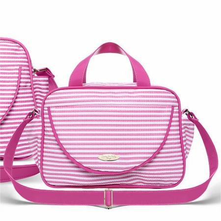 Imagem de Kit Bolsa Maternidade Austria Capibaribe Pink - Classic For Baby Bags