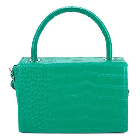 Imagem de Kit Bolsa Pien Mini Bag Croco Pequena + Carteira Feminina