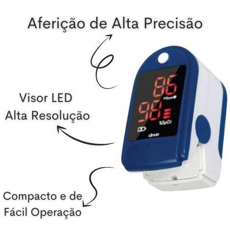 Imagem de Kit Bolsa Transparente Aparelho de Pressão Aneroide Medidor de Glicose Completo Enfermagem Premium