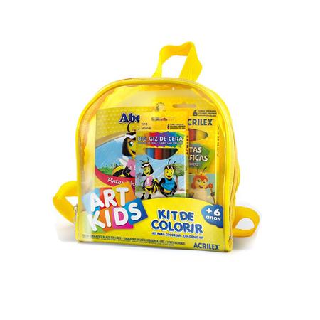 Kit 6 Giz de Cera Pintar Arte Desenhar e Colorir 45g Material Escolar  Colorir - Magix - Kit de Colorir - Magazine Luiza