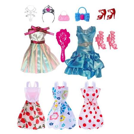Roupas Da Barbie, Pacote De Moda Para Bonecas Pré-escolares - Mattel -  Bonecas e Acessórios - Magazine Luiza