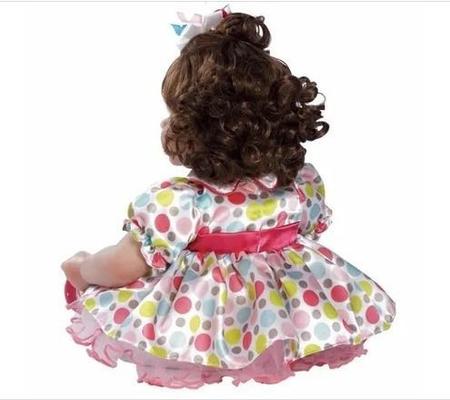 Carrinho de Boneca para Bebê Reborn, com Boneca Bebê de Vestidinho