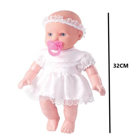 Imagem de Kit Boneca Little Baby Minha Primeira Oração + Bolsa Enxoval